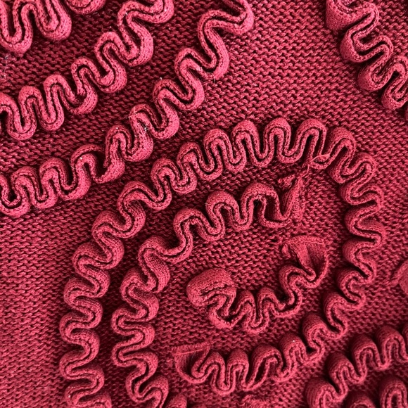 Anthropologie Plenty by Tracy Reese Red Sweater - Picture 4 of 12